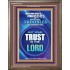 TRUST IN THE LORD   Framed Bible Verse   (GWMARVEL8573)   "36x31"