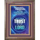 TRUST IN THE LORD   Framed Bible Verse   (GWMARVEL8573)   