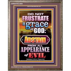 ABSTAIN FROM ALL APPEARANCE OF EVIL   Bible Scriptures on Forgiveness Frame   (GWMARVEL8600)   