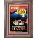 YOUR NAME WRITTEN  IN GODS PALMS   Bible Verse Frame for Home Online   (GWMARVEL8708)   