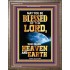 WHO MADE HEAVEN AND EARTH   Encouraging Bible Verses Framed   (GWMARVEL8735)   "36x31"