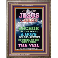 ANCHOR OF THE SOUL   Bible Verse Art Prints   (GWMARVEL8765)   