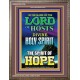 THE SPIRIT OF HOPE   Bible Verses Wall Art Acrylic Glass Frame   (GWMARVEL8798)   