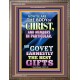 YE ARE THE BODY OF CHRIST   Bible Verses Framed Art   (GWMARVEL8853)   