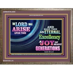 AN ETERNAL EXCELLENCY   Bible Verses Wall Art Acrylic Glass Frame   (GWMARVEL8885)   