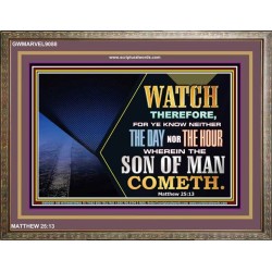 WATCH AND PRAY   Inspiration office art and wall dcor   (GWMARVEL9088)   "36x31"