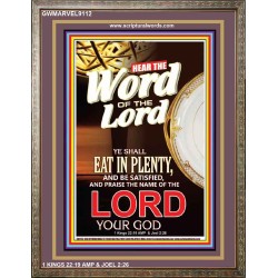 THE WORD OF THE LORD   Bible Verses  Picture Frame Gift   (GWMARVEL9112)   