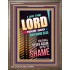 YOU SHALL NOT BE PUT TO SHAME   Bible Verse Frame for Home   (GWMARVEL9113)   "36x31"