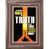 WALK IN THE TRUTH   Large Framed Scripture Wall Art   (GWMARVEL9121)   "36x31"