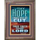 YOUR HOPE SHALL NOT BE CUT OFF   Inspirational Wall Art Wooden Frame   (GWMARVEL9231)   