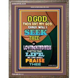 YOUR LOVING KINDNESS IS BETTER THAN LIFE   Biblical Paintings Acrylic Glass Frame   (GWMARVEL9239)   "36x31"