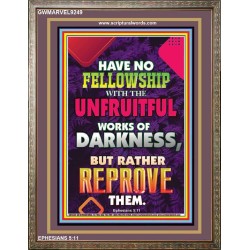 UNFRUITFUL WORKS OF DARKNESS   Christian Paintings   (GWMARVEL9249)   "36x31"