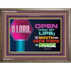 SHEW FORTH THE PRAISE OF GOD   Bible Verse Frame Art Prints   (GWMARVEL9301)   