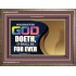 WHATSOEVER GOD DOETH IT SHALL BE FOR EVER   Art & Dcor Framed   (GWMARVEL9357)   "36x31"