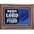 SEEK YE THE LORD   Bible Verses Framed for Home Online   (GWMARVEL9401)   "36x31"