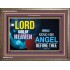 SEND HIS ANGEL BEFORE THEE   Framed Scripture Dcor   (GWMARVEL9413)   "36x31"