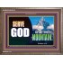 SERVE GOD UPON THIS MOUNTAIN   Framed Scriptures Dcor   (GWMARVEL9415)   "36x31"