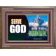 SERVE GOD UPON THIS MOUNTAIN   Framed Scriptures Dcor   (GWMARVEL9415)   