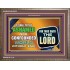 YOU SHALL NOT BE SHAME   Encouraging Bible Verses Frame   (GWMARVEL9432)   "36x31"