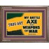 WEAPONS OF WAR   Christian Quotes Framed   (GWMARVEL9434)   "36x31"