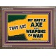 WEAPONS OF WAR   Christian Quotes Framed   (GWMARVEL9434)   