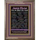 NAMES OF JESUS CHRIST WITH BIBLE VERSES IN FRENCH LANGUAGE {Noms de Jésus Christ}  Frame Art   (GWMARVELNAMESOFCHRISTFRENCH)   