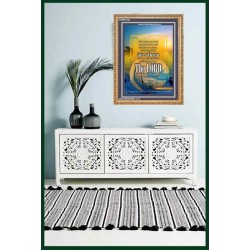 WORSHIP ONLY THY LORD THY GOD   Contemporary Christian Poster   (GWMS1284)   