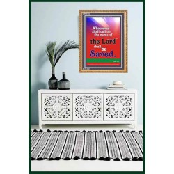 WHOSOEVER SHALL CALL   Inspiration Wall Art Frame   (GWMS1632)   "28x34"