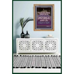 THERE IS A SEASON   Bible Verses  Picture Frame Gift   (GWMS1655)   