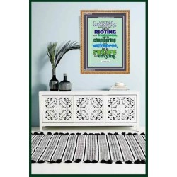 WALK HONESTLY   Christian Wall Dcor Frame   (GWMS3275)   "28x34"