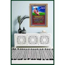 WHOSOEVER   Bible Verse Framed for Home   (GWMS3779)   "28x34"