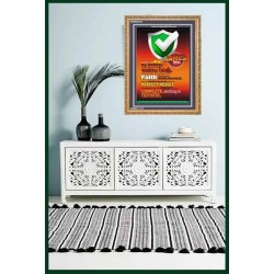 VARIOUS TRIALS   Bible Verse Frame Online   (GWMS3810)   "28x34"