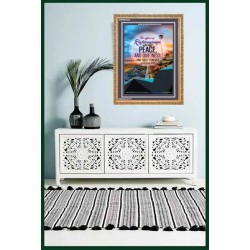 TRUST FOREVER   Frame Bible Verse   (GWMS4844)   "28x34"