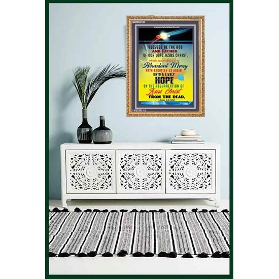 ABUNDANT MERCY   Bible Verses  Picture Frame Gift   (GWMS5158)   