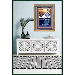 THE SECRET OF THE LORD   Scripture Art Wooden Frame   (GWMS5280)   