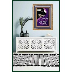 YOUR WORD IS TRUTH   Bible Verses Framed for Home   (GWMS5388)   