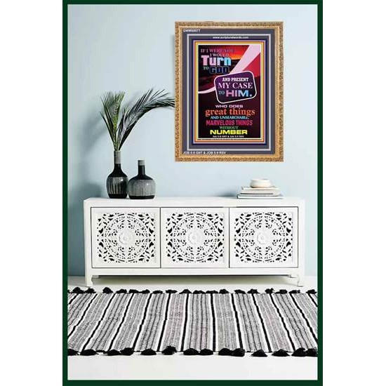 TURN TO GOD   Scripture Wooden Frame   (GWMS8077)   