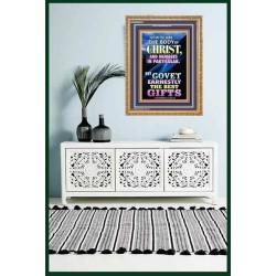 YE ARE THE BODY OF CHRIST   Bible Verses Framed Art   (GWMS8853)   