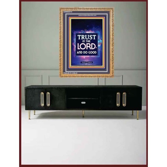 TRUST IN THE LORD   Bible Scriptures on Forgiveness Frame   (GWMS6515)   