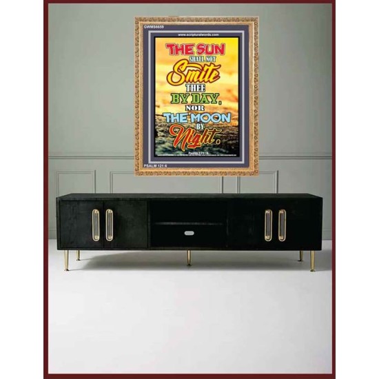 THE SUN SHALL NOT SMITE THEE   Christian Frame Wall Art   (GWMS6659)   