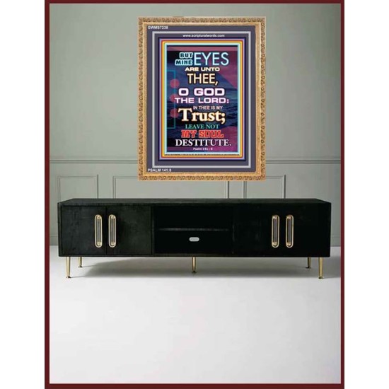 TRUST IN THE LORD   Bible Verses Frame for Home   (GWMS7238)   