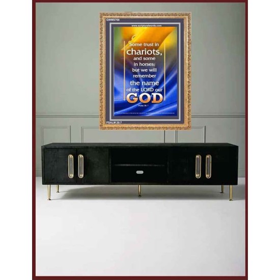 TRUST IN THE LORD   Christian Quote Frame   (GWMS768)   