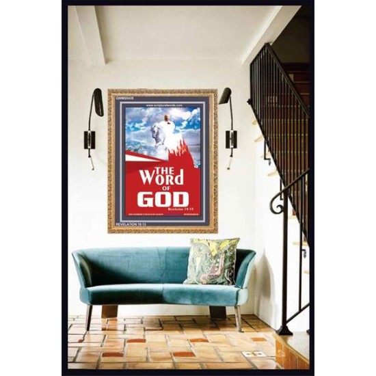 THE WORD OF GOD   Bible Verses Frame   (GWMS5435)   