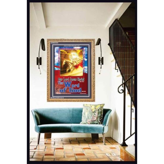 THE WORD OF GOD   Framed Religious Wall Art    (GWMS5493)   