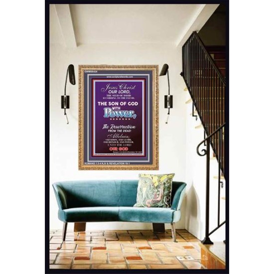 THE SEED OF DAVID   Large Frame Scripture Wall Art   (GWMS6424)   