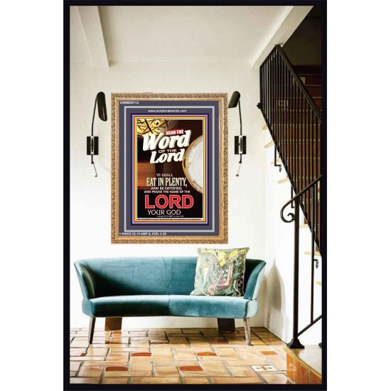 THE WORD OF THE LORD   Bible Verses  Picture Frame Gift   (GWMS9112)   