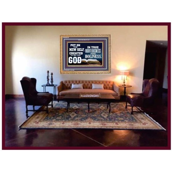 CREATED TO BE LIKE GOD   Inspirational Bible Verses Framed   (GWMS8439)   