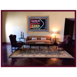 THUS SAID THE LORD   Framed Children Room Wall Decoration   (GWMS8920)   