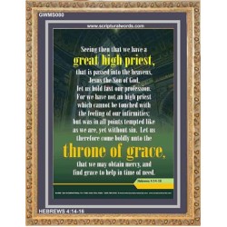 APPROACH THE THRONE OF GRACE   Encouraging Bible Verses Frame   (GWMS080)   