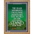 THE WORD OF GOD STAND FOREVER   Framed Scripture Art   (GWMS103)   "28x34"